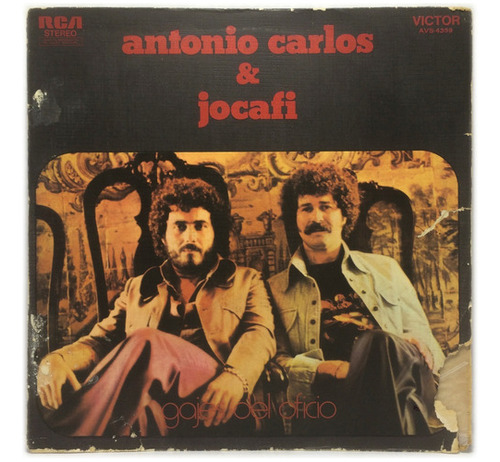 Vinilo Antonio Carlos & Jocafi Gajes Del Oficio Lp Arg 1975