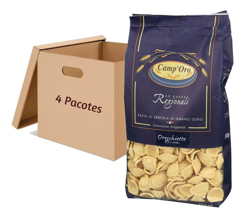 Pasta Di Grano Duro Orechiette Camp'oro 500g (4x)