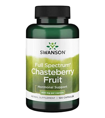 Vitex / Chasteberry Fruit 400 Mg 120 Capsulas Swanson