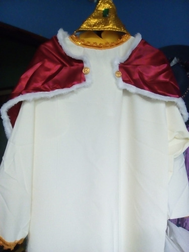 Imagen 2 de 5 de Disfraz De Rey Mago Talla 14