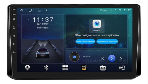 Kit Multimídia Corolla/cross 2020 A 2023 10p +carplay 4+64gb