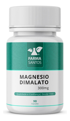 Diminuir Fadiga Magnésio Dimalato 300mg 90 Cápsulas