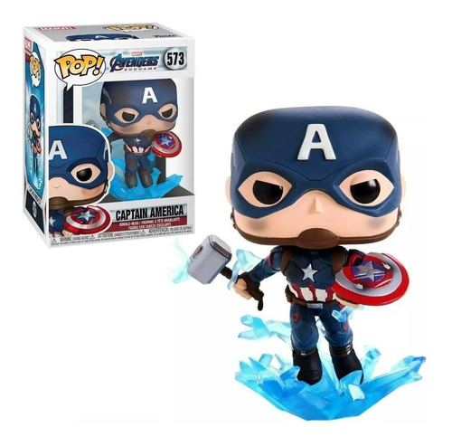 Funko Pop Marvel 573 Capitan America Whit Broken Shield