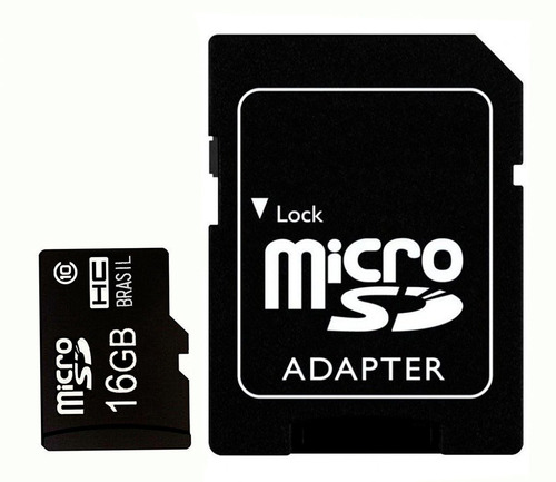 Cartão De Memória Microsd 16gb Classe 10 Goldentec Mc110gt