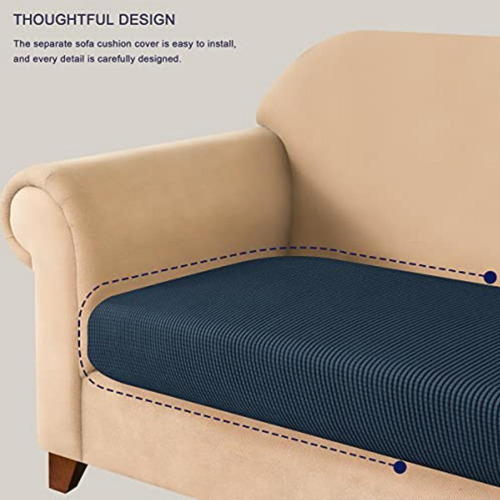 Subrtex Separate Cushion Covers Sofa Seat Slipcpvers For