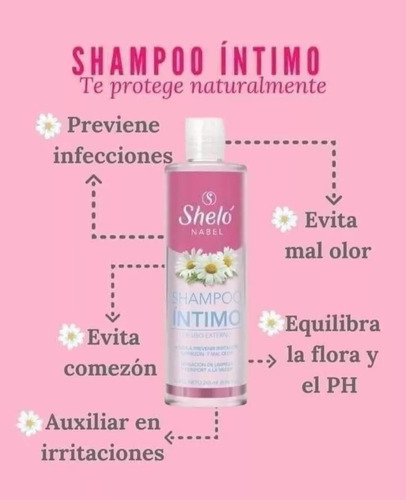 3 Shampoo Íntimo Higiene Íntima & Evita El Olor + Regalo