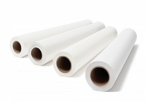 Papel En Rollo Para Camillas Color Blanco X100mts 4unid