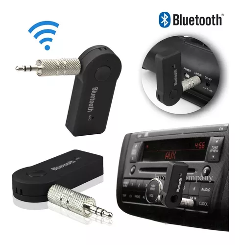 Receptor Bluetooth Para Carro + Conector Aux Manos Libres