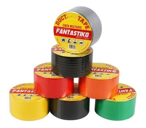 Cinta Tape (entelada) 48mm Fantastiko  X Rollo 9 Metros. 