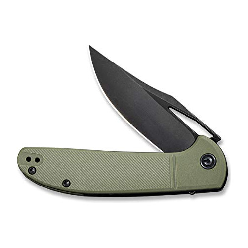 Civivi Ortis Flipper Pocket Knife, 3.25 Black Stonewashed 9c