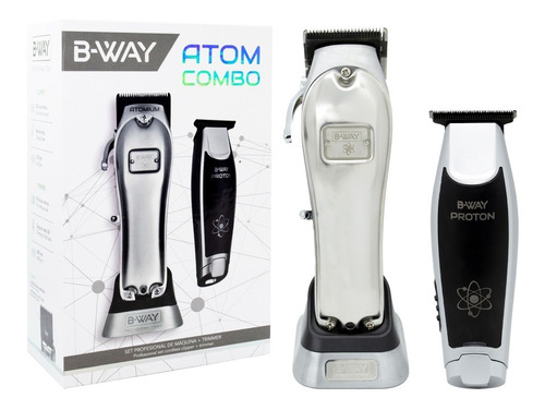 B-way Atom Combo Maquina Cortadora De Pelo + Trimmer 3c 