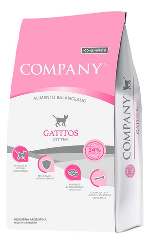Alimento Para Gato Company Gatito X 3 Kg
