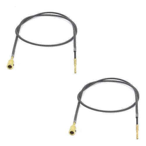 Ldexin 2pcs 99cm / 3.2ft Cable De Eje Interno Flexible De Me