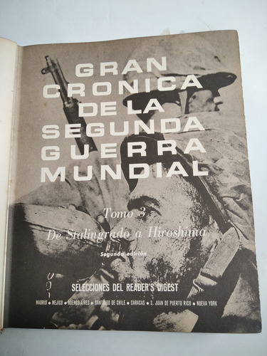 Libro Gran Crónica De La Segunda Guerra Mundial, 3 Tomos (Usado)