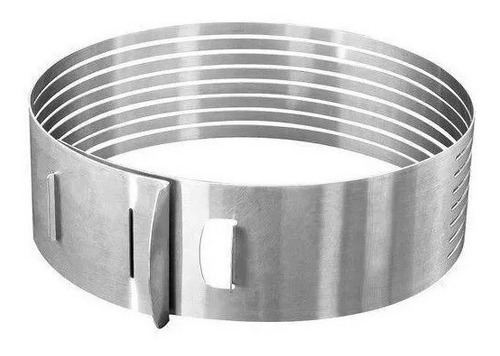 Imagem 2 de 7 de Forma Regulável Fatiar Cortar Bolo Tortas De 24 A 30 Cm