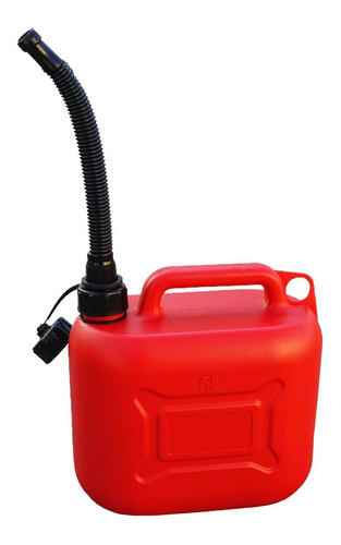 Tanques De Contenedor De Gasolina De De Espesado Rojo 5l