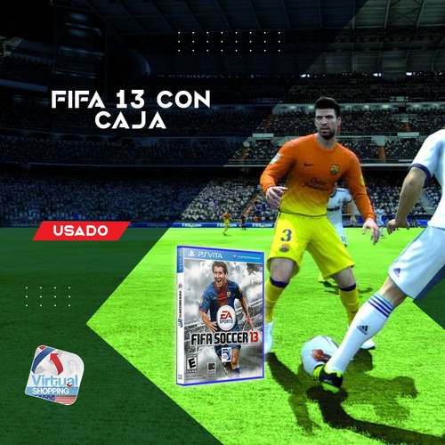 Fifa 13 Con Caja Usado Psvita