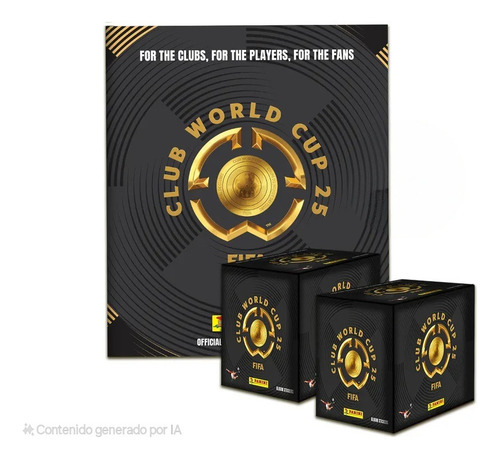 Album 100 Sobres Mundial De Clubes Panini River Boca Messi Lionel Messi