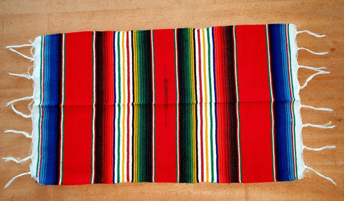 Jogo Americano Manta Mexicana De Tear Kit Com 4 - Varal