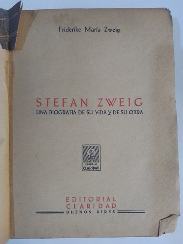 Stefan Zweig - Friderike Maria Zweig