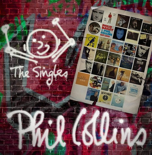 CD de Phil Collins, The Singles 3cds. Novo e selado