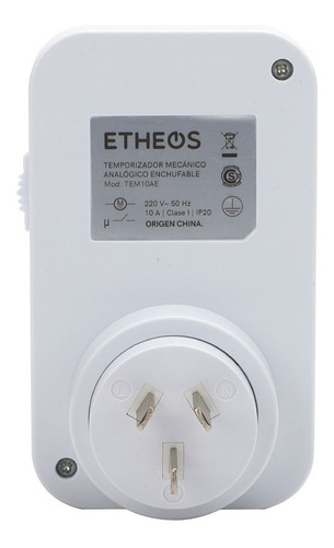 Temporizador Enchufable Timer Mecanico Analogico Programable