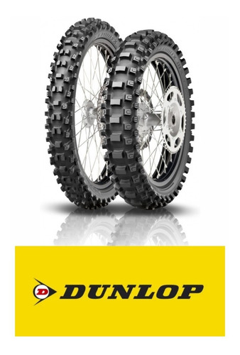 Cubierta Dunlop Motocross 110/90-19 62m Wt Mx33