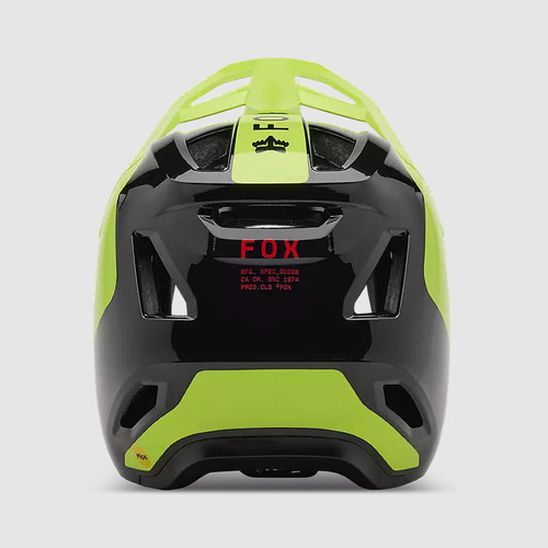 Casco Bicicleta New Rampage Barge Amarillo Fox Talla Xl