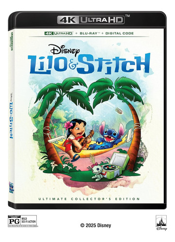 Blu Ray 4k Lilo And Stich Elvis Disney Ultra Hd