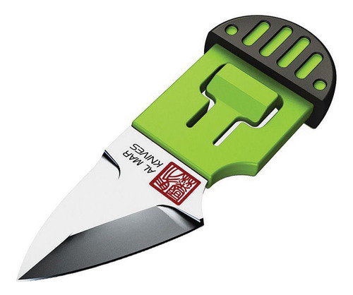 Mini Cuchillo Para Llavero Al Mar Stinger Green - Acero D2