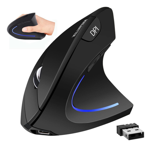 Mais E Melhores Mouses Verticais De Mouse Sem Fio Ergonômico
