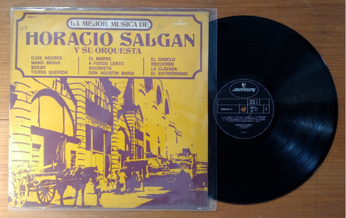 Horacio Salgan La Mejor Musica 1978 Disco Lp Vinilo