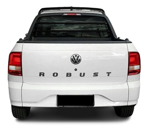 Kit 3 Adesivos Saveiro Robust Faixa Lateral E Tampa Traseira