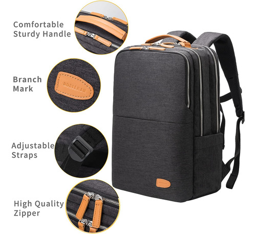 Nobleman Mochila Para Hombre, Mochila Para Portátil, Impe...