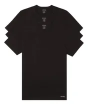 Comprar Playeras Interiores Calvin Klein Slim Paquete De 3 Algodón