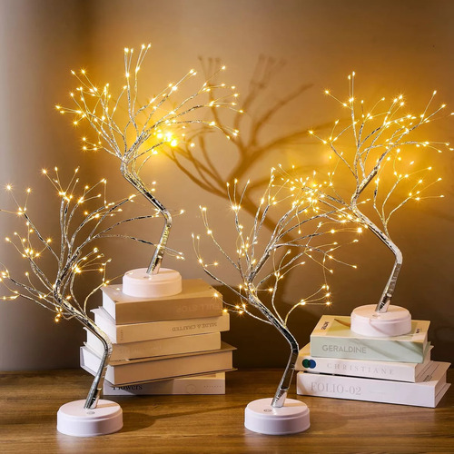 Luz Nocturna Led, Cuento De Hadas, Árbol, Alambre De Cobre