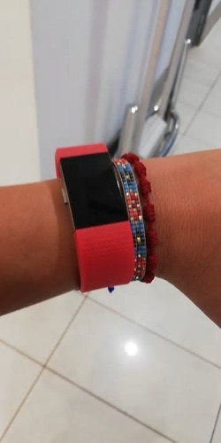 Correa Deportiva De Lujo Para Fitbit Charge 2 + Mica Tpu
