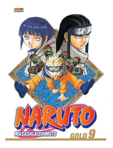 Mangá Naruto Gold Edition Volume 09° Lacrado Panini