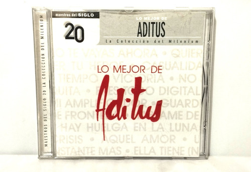 Cd Lo Mejor De Aditus 1991 Sonografica Venezuela Universal