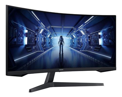 Monitor Gamer Samsung con pantalla de 34" 165Hz 220V y resolución Ultra WQHD