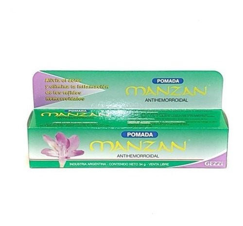 Manzan Antihemorroidal Pomada 34g