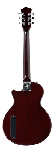 Kit Guitarra Les Paul Sx Ee3j Sunburst Com Capa E Acessórios