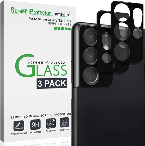 Protector De Camara Trasera Para Samsung Galaxy S21 5g X3