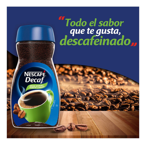 Café Soluble Descafeinado Nescafé ® Decaf ® 170g