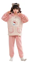 Comprar Pijamas Sanrio Pijamas De Pelúcia Fofos Da Hello Kitty Para