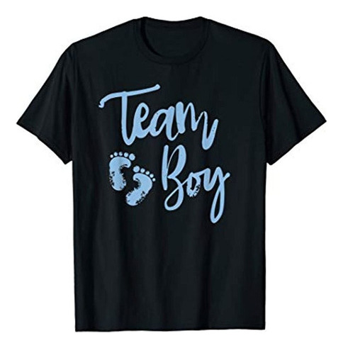Camisa De Baby Shower De Revelacion De Genero - Team Boy