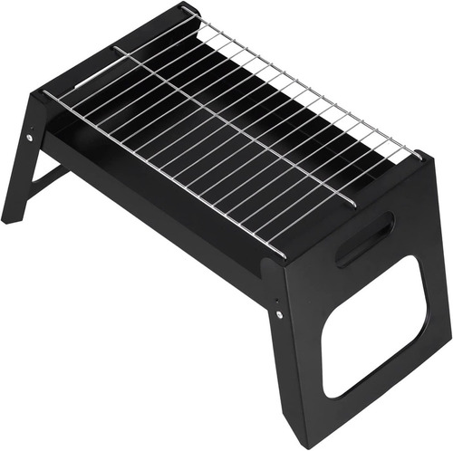 Parrilla Plegable Carbon Asados Camping Grill Viaje Portable