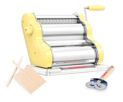 Imagen 1 de 1 de Pastalinda Kit Máquina Clásica 200 + Rueda + Tabla Ñoquis