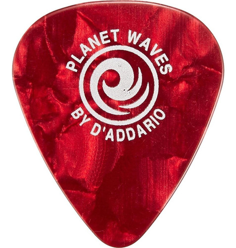 Paquete Planet Wave 25 Púas Rojo Aperlado 1crp6-25