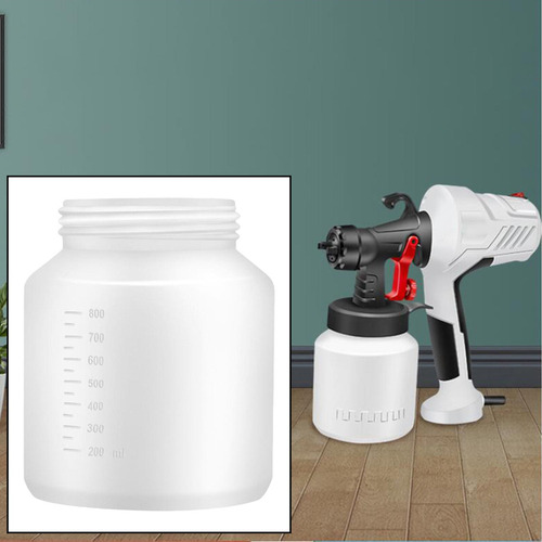 2x Botella De Contenedor De Rociador De Pintura 800ml